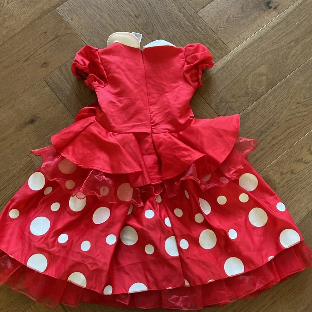 Disney Minnie Mouse Girl’s Red Minnie Mouse Costume